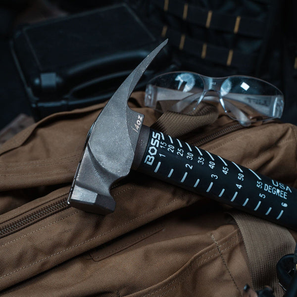 14 oz. Titanium Hammer |Poly-Fiberglass Handle Titanium Boss Hammer Co. Smooth