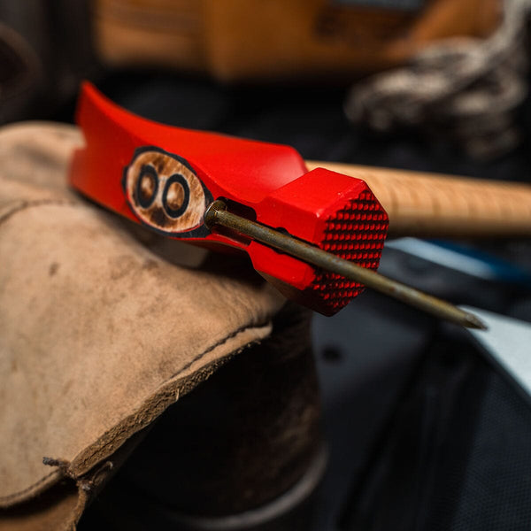 18 oz. Steel Hammer | Hickory Handle Hickory Handle Boss Hammer Co.