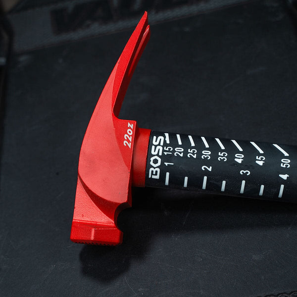 22 oz. Steel Hammer | Poly-Fiberglass Handle Steel Hammer Boss Hammer Co.