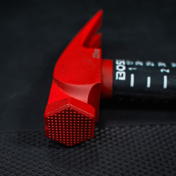 22 oz. Steel Hammer | Poly-Fiberglass Handle Steel Hammer Boss Hammer Co. Milled Red Cerakote®
