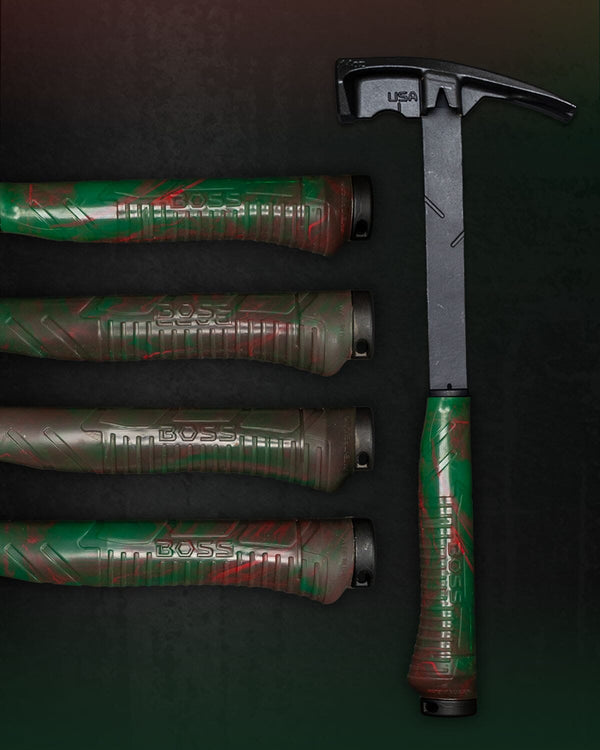 Battle Born Blue Collar Steel Framing Hammer (Limited Edition) Hammer Boss Hammer Co. Grimm Moss