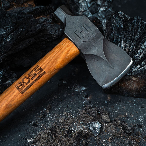 Bauer Hatchet Hatchet Boss Hammer Co. Bauer 14" Curved Handle