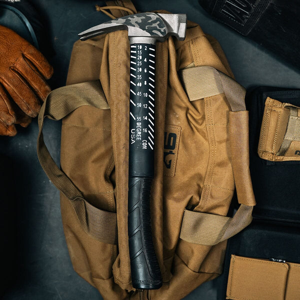 Black Camo Custom 12oz. Titanium Hammer Titanium Hammer Boss Hammer Co. Milled Poly-Fiberglass