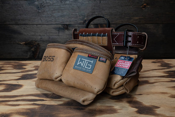 BOSS Edition Leather Super Framer Tool Belt Tool Bag Boss Hammer Co.