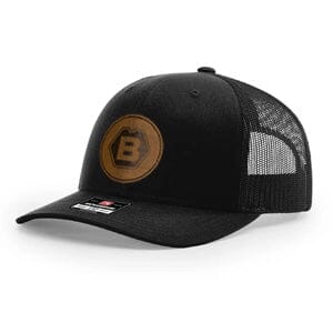 Boss Snapback Hats Hat Boss Hammer Co. Black Round B