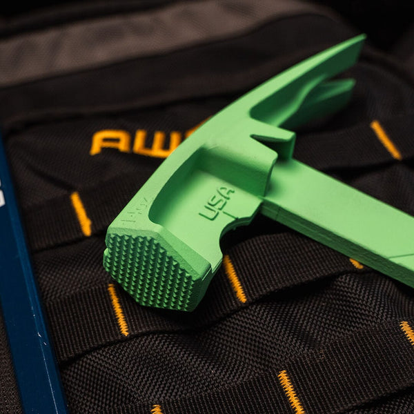Cerakote® Blue Collar Boss Steel Hammer Boss Hammer Co. Milled Hi-Viz Green