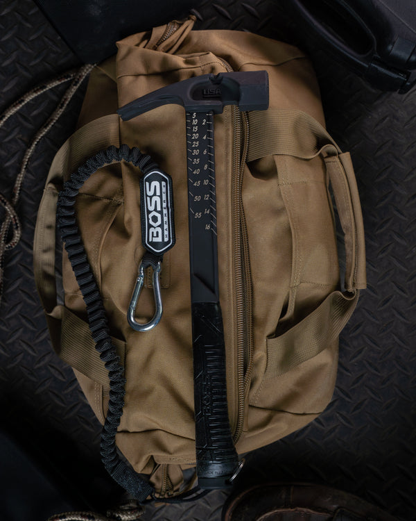 Custom Pro Plus Titanium Hammer Titanium Boss Hammer Co. 16 oz Smooth Face Black