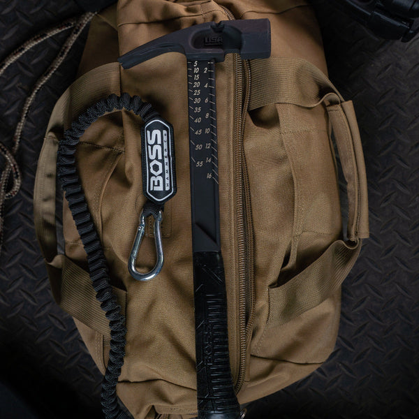 Custom Pro Plus Titanium Hammer Titanium Boss Hammer Co. 16 oz Smooth Face Black