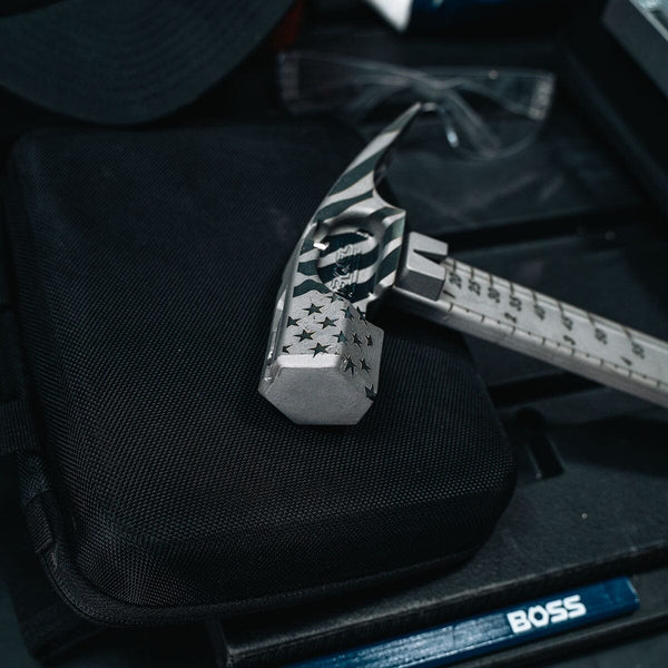 Liberty Edition Pro Plus Titanium Hammer Titanium Boss Hammer Co. Liberty Edition 16 oz Smooth Face