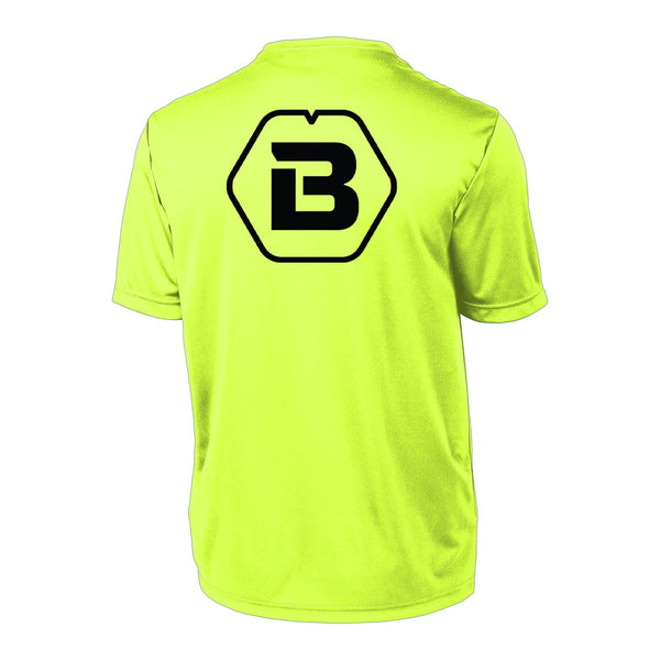 Hi-Viz Yellow Tee Tee Shirt Boss Hammer Co.