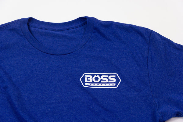 Royal Blue Tee Boss Hammer Co.