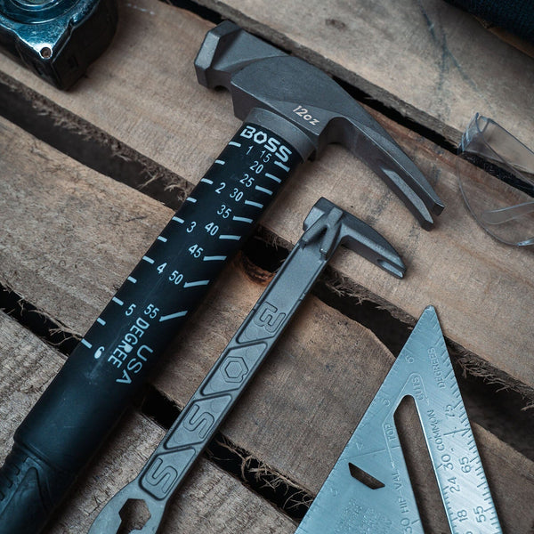 12 oz. Titanium Hammer | Poly-Fiberglass Handle Titanium Hammer Boss Hammer Co. 