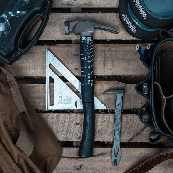 14 oz. Titanium Hammer |Poly-Fiberglass Handle Titanium Boss Hammer Co. 