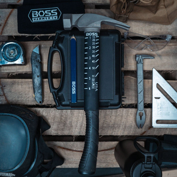 16 oz. Titanium Hammer |Poly-Fiberglass Handle Titanium Boss Hammer Co. 