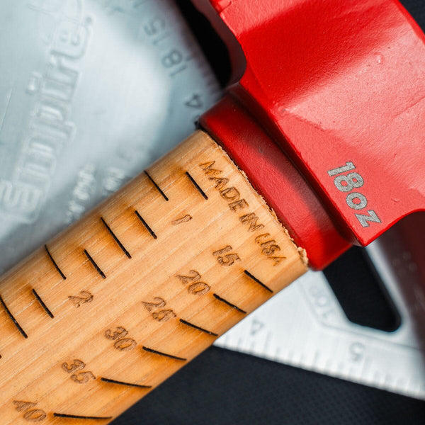 18 oz. Steel Hammer | Hickory Handle Hickory Handle Boss Hammer Co. 