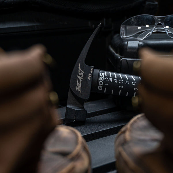 28 oz. BEAST Cerakote® Steel Hammer | Poly-Fiberglass Handle Steel Hammer Boss Hammer Co. 