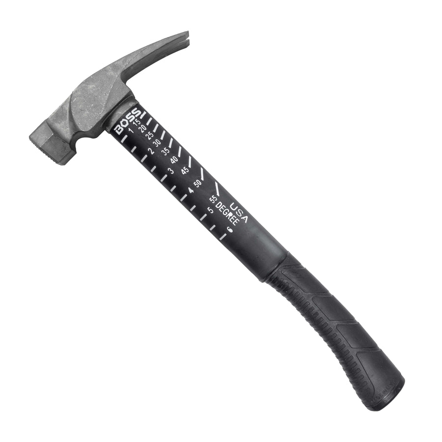 Blemished Titanium Hammers / Poly-fiberglass or Hickory handles Boss Hammer Co. 16 oz Titanium / Poly-fiberglass Handle / Smooth face 