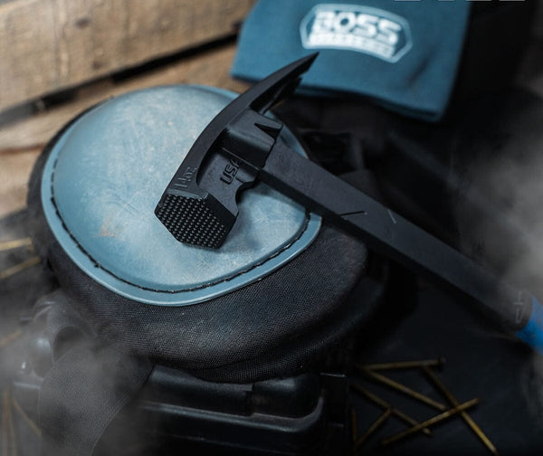 Blue Collar Steel Framing Hammer Hammer Boss Hammer Co. Milled (Black Cerakote) 