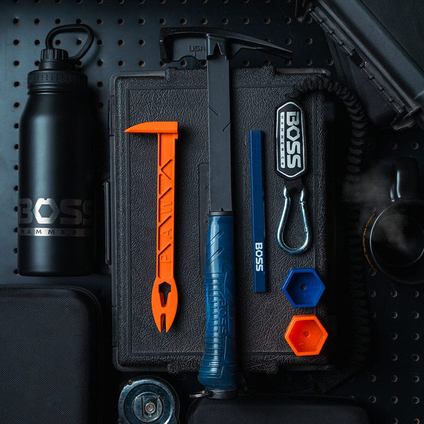 Blue Collar Steel Framing Hammer Hammer Boss Hammer Co. Milled (Black Oxide) 