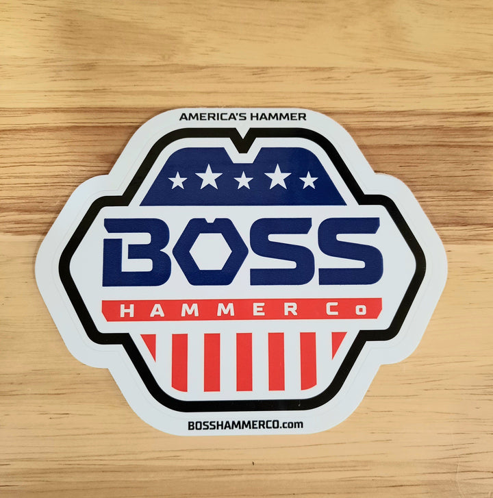 Boss Hammer Co Stickers Stickers Boss Hammer Co. 