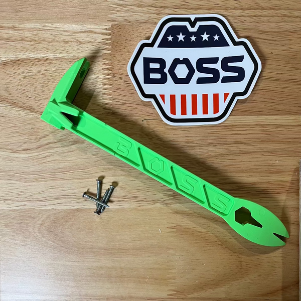 Boss Paw | Blemished Hand Tools Boss Hammer Co. 9" Titanium (without Mag Start) Cerakote Hi Viz Green 