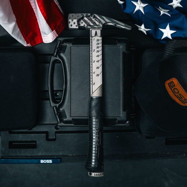 Liberty Edition Pro Plus Titanium Hammer Titanium Boss Hammer Co. Liberty Edition 14 oz Smooth Face 
