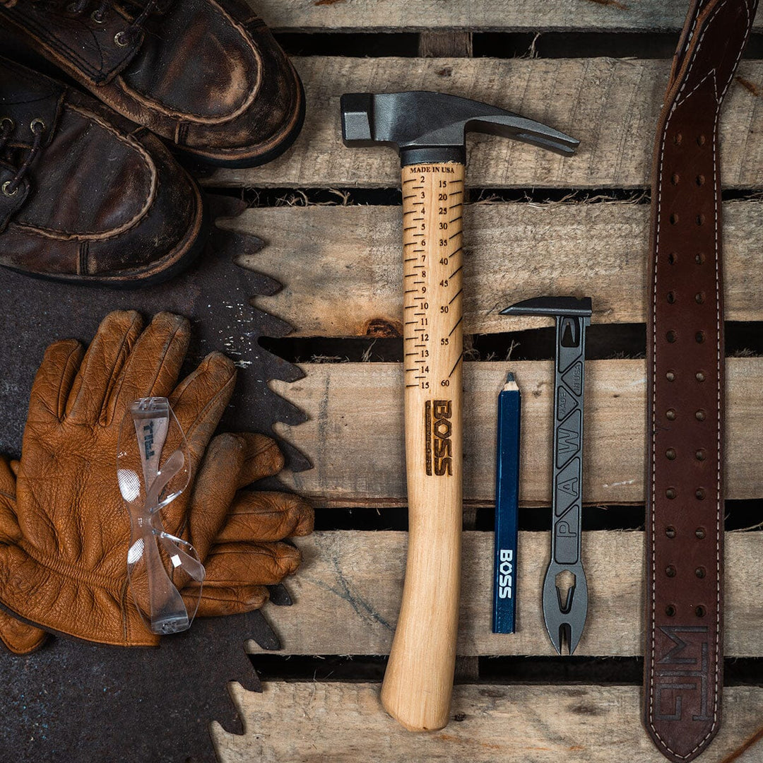 Steel Framing Hammers - Built-In Square - Made in USA | Boss Hammer Co ...