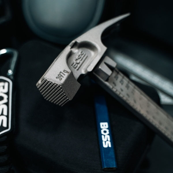 METRIC Pro Plus Titanium Hammer Titanium Boss Hammer Co. 397g Milled Face 