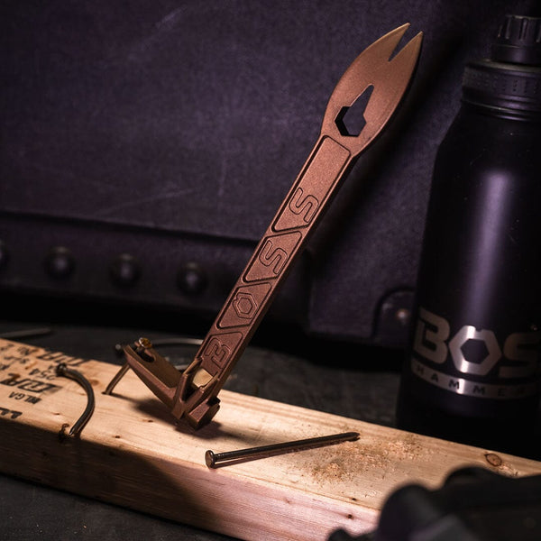 *NEW* Cerakote® Boss Paw | Steel Hand Tools Boss Hammer Co. Burnt Bronze 9" Steel 