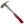 Pro Plus Titanium Hammer - Blemished Titanium Boss Hammer Co. 16 oz Smooth Face (Red handle) *Color may vary 