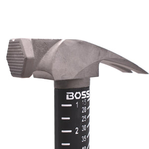 12 oz. Titanium Hybrid Hammer | Fiberglass Handle - Boss Hammer Co.