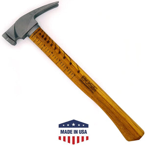 22 oz. Steel Hammer  Hickory Handle – Boss Hammer Co.