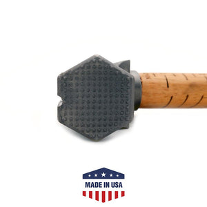 12oz. Titanium Hybrid Hammer | Hickory Handle - Boss Hammer Co.