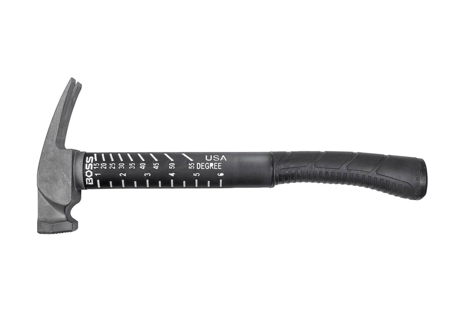 14 oz. Titanium Hybrid Hammer | Fiberglass Handle Titanium Boss Hammer Co. 