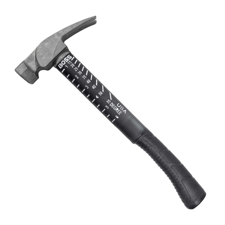 16 oz. Titanium Hybrid Hammer | Fiberglass Handle Titanium Boss Hammer Co. 