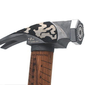 *BLACK CAMO CUSTOM* 12oz. Titanium Hybrid Hammer - Boss Hammer Co.