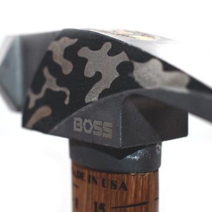 *BLACK CAMO CUSTOM* 12oz. Titanium Hybrid Hammer - Boss Hammer Co.