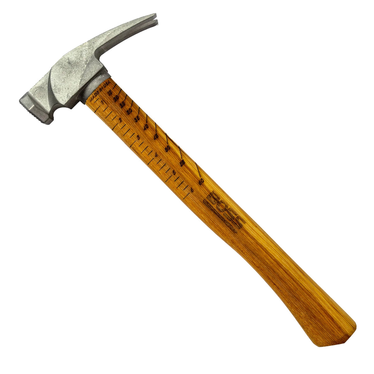 14 oz. Titanium Hammer Hickory Handle Boss Hammer Co.