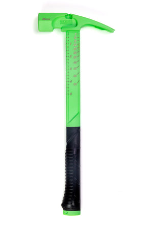 Pro Series Cerakote® Titanium Hammer Titanium Boss Hammer Co. 14 oz Smooth HI VIZ Green