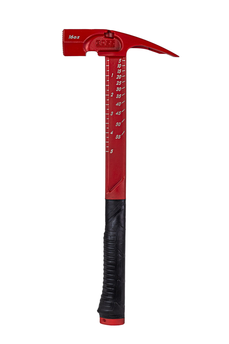 Pro Series Cerakote® Titanium Hammer Titanium Boss Hammer Co. 16 oz Milled RED